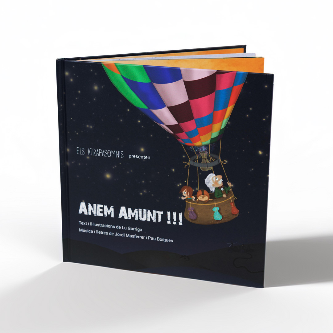 Conte musical il·lustrat amb disc "Anem amunt"